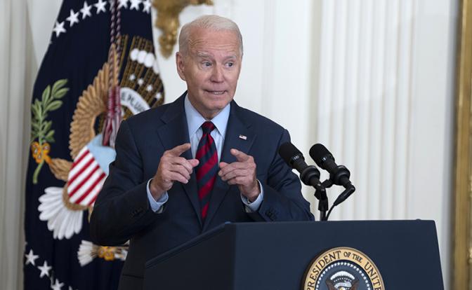 На фото: глава Белого дома Джо Байден