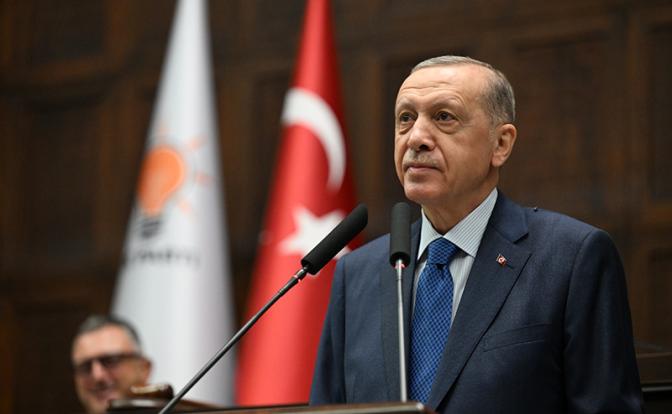 На фото: турецкий лидер Реджеп Тайип Эрдоган