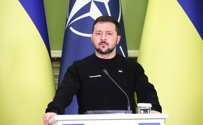 На фото: президент Украины Владимир Зеленский