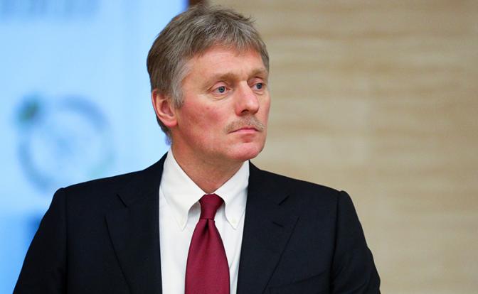 На фото: пресс-секретарь президента РФ Дмитрий Песков