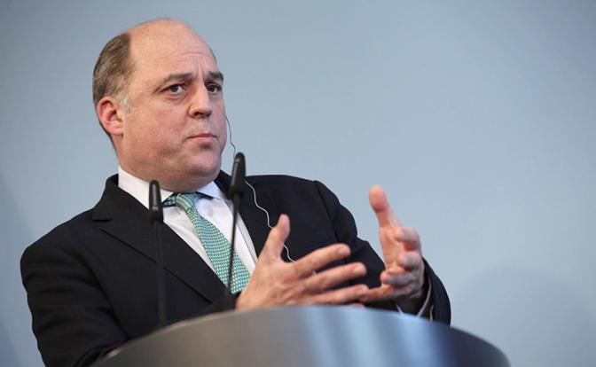 На фото: глава Минобороны Великобритании Бен Уоллес