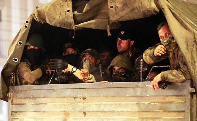 Группа "Вагнер" въехала в Белоруссию, в составе колонны 60 автомобилей