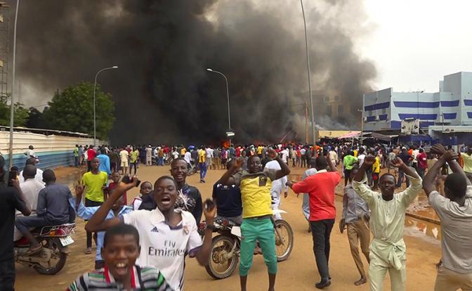 На фото: ситуация в Нигере, одной из самых бедных стран мира