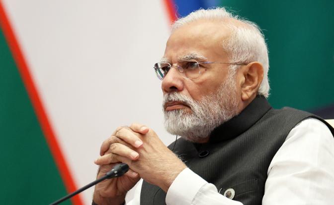 На фото: премьер-министр Индии Нарендра Моди