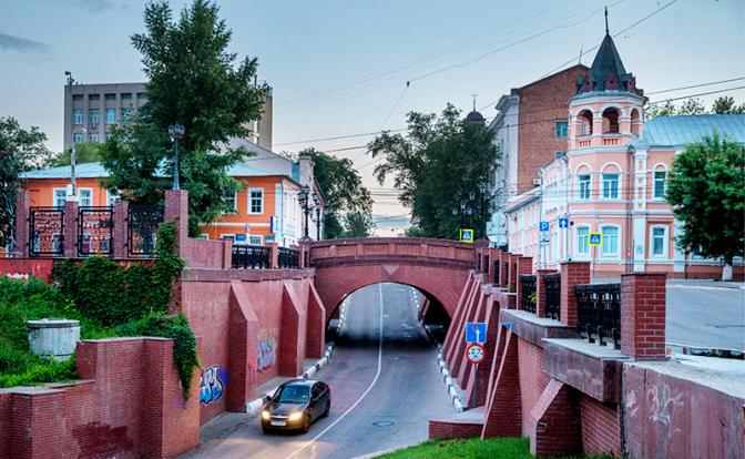 На фото: вид на улицу Чернышевского в Воронеже.