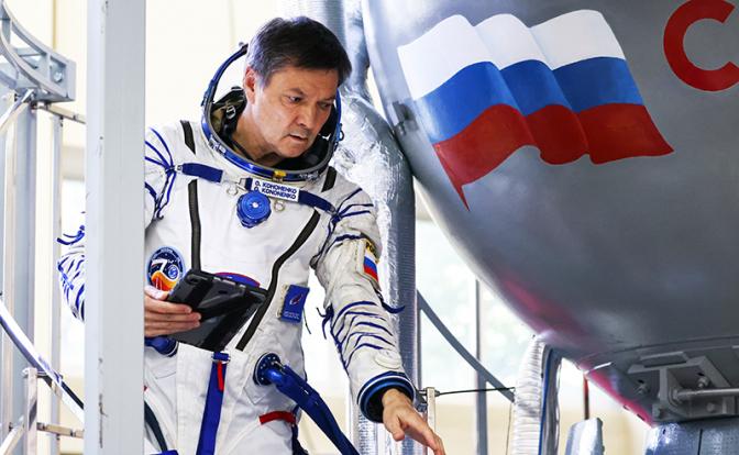 На фото: командир отряда космонавтов Олег Кононенко.