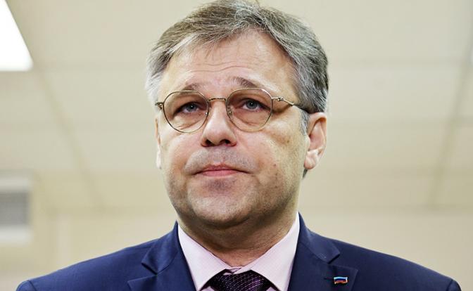 На фото: бывший посл ЛНР в России Родион Мирошник