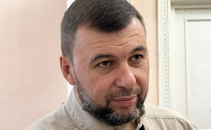 На фото: глава ДНР Денис Пушилин