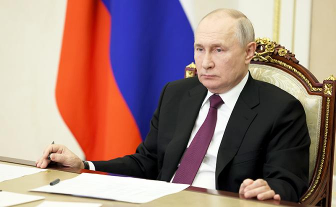 На фото: президент РФ Владимир Путин