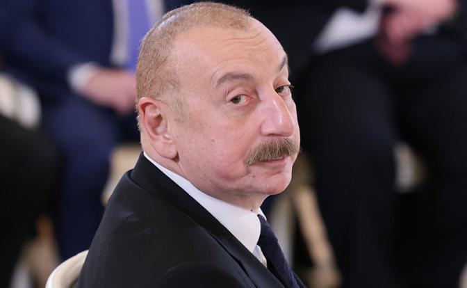 На фото: президент Азербайджана Ильхам Алиев