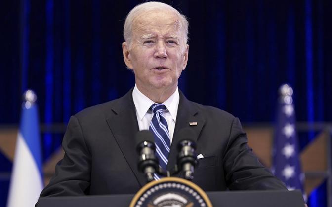 На фото: визит президента США Джо Байдена в Израиль