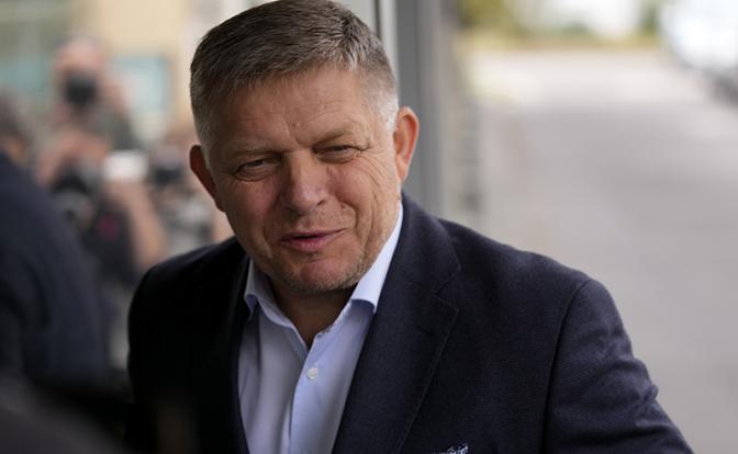 На фото: премьер-министр Словакии Роберт Фицо