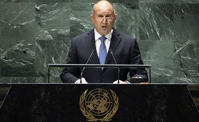 На фото: президент Болгарии Румен Радев