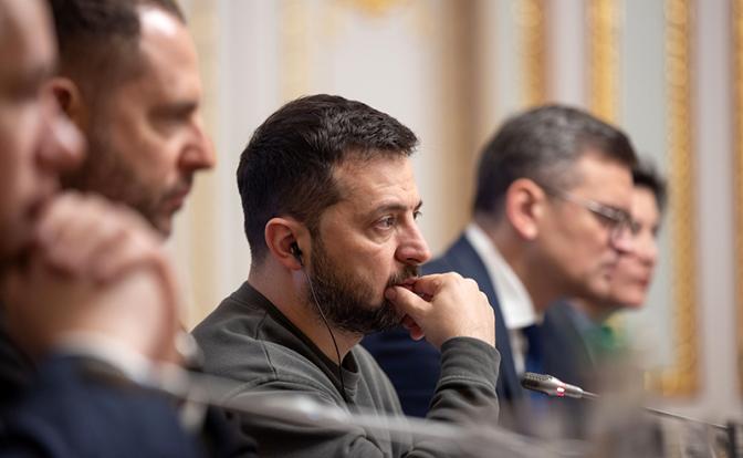 На фото: президент Украины Владимир Зеленский