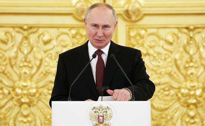 На фото: президент РФ Владимир Путин