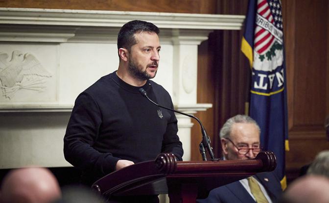 На фото: президент Украины Владимир Зеленский