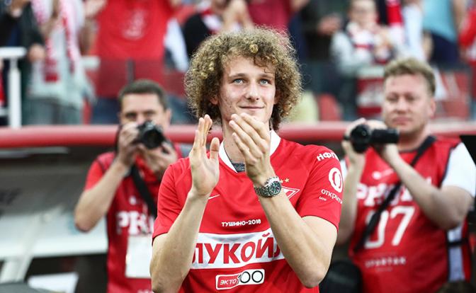На фото: игрок "Спартака" Алекс Крал