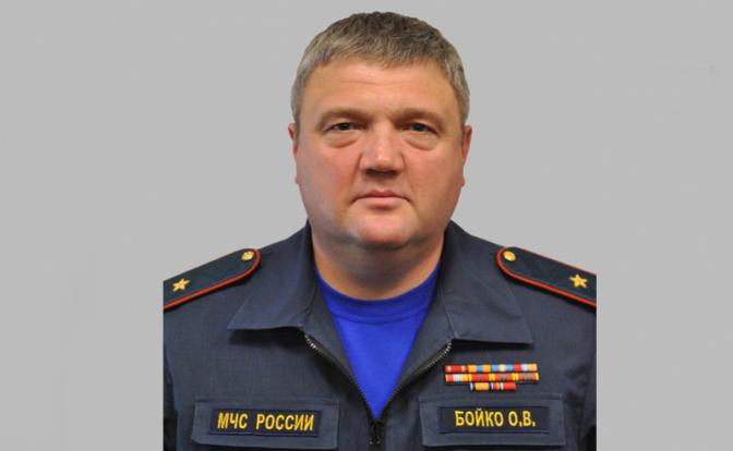 На фото: глава ГУ МЧС России по Самарской области генерал-майор Олег Бойко