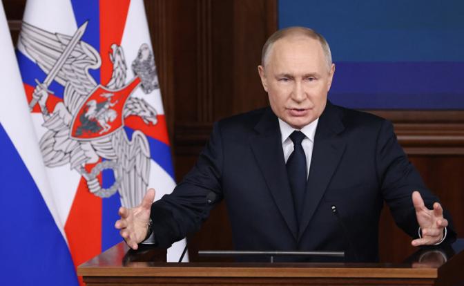 На фото: президент РФ Владимир Путин