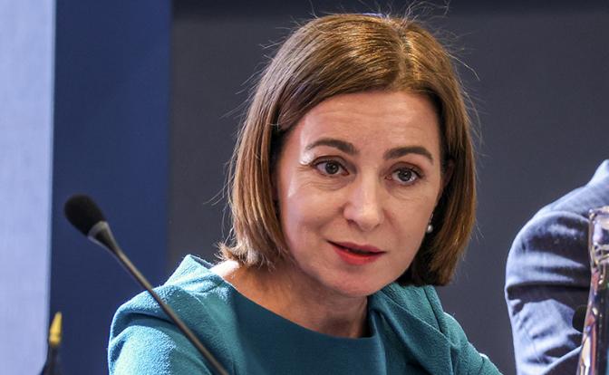 На фото: президент Молдавии Майя Санду