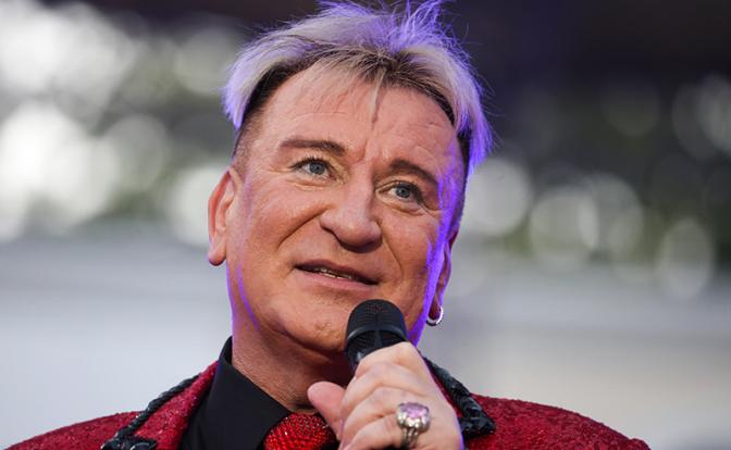 На фото: певец Сергей Пенкин