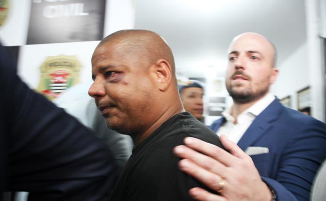 На фото: бывший футболист испанской «Валенсии» и бразильского «Коринтианса» Марселиньо Кариока