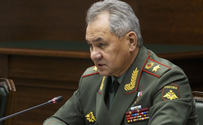 На фото: глава Минобороны Сергей Шойгу.