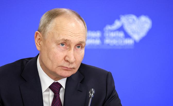 На фото: президент РФ Владимир Путин