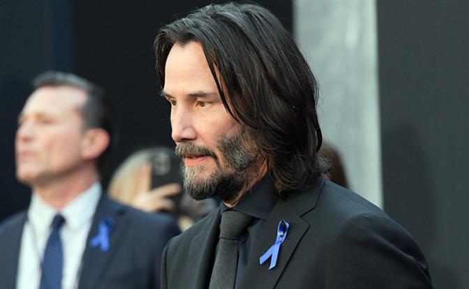 На фото: американский актер Киану Ривз