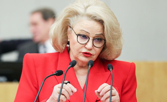 На фото: председатель комитета Госдумы РФ по вопросам семьи, женщин и детей Нина Останина