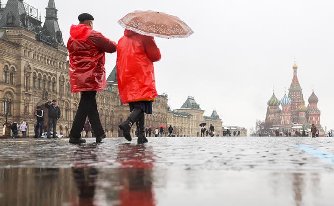 В центральную Россию идет оттепель