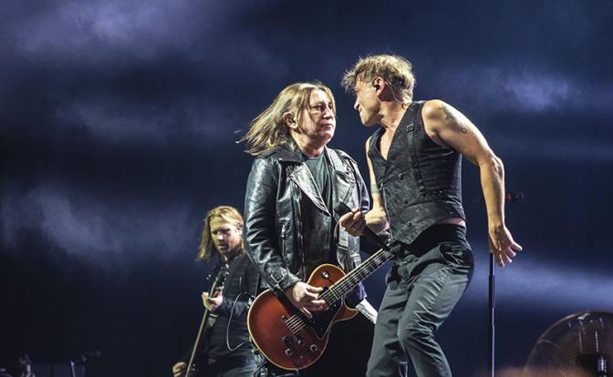 На фото: участники группы «Би-2»