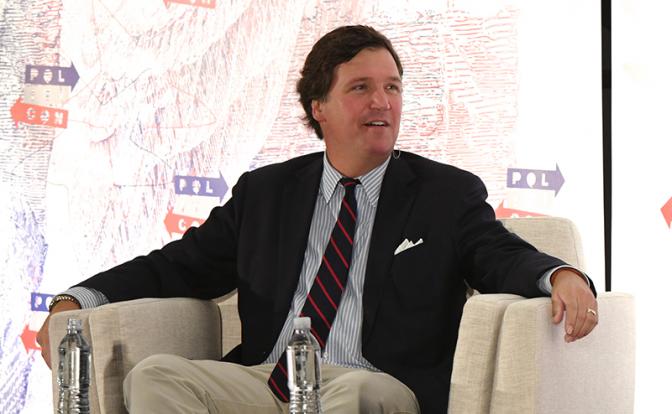 На фото: журналист Такер Карлсон