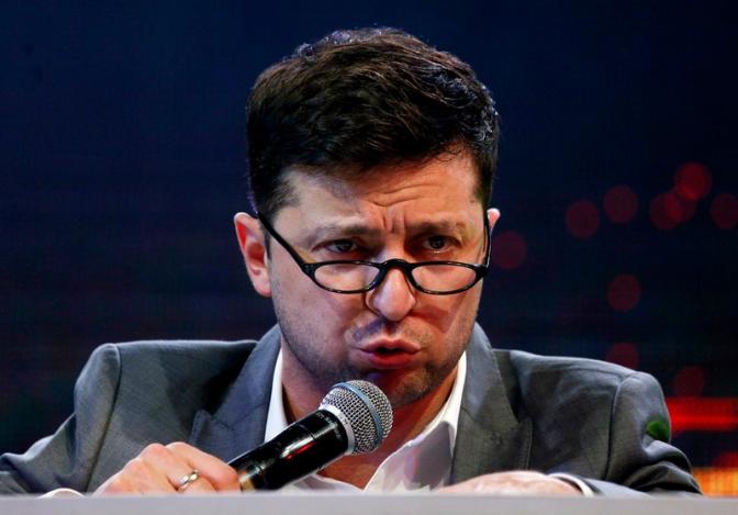 На фото: президент Украины Владимир Зеленский