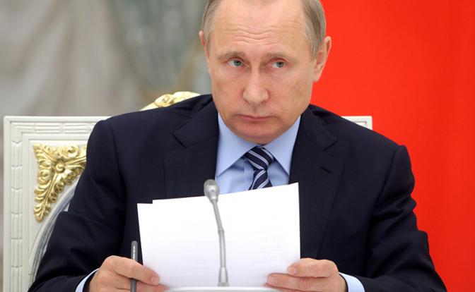 На фото: президент РФ Владимир Путин