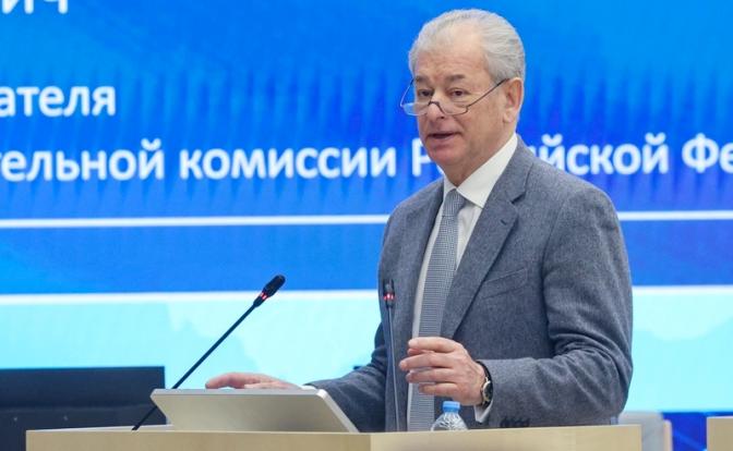 На фото: заместитель председателя ЦИК РФ Николай Булаев