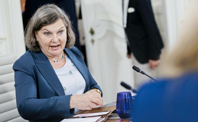 На фото: глава американского Госдепа Виктория Нуланд