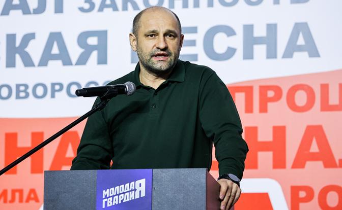 На фото: глава Народного совета ДНР Артем Жога