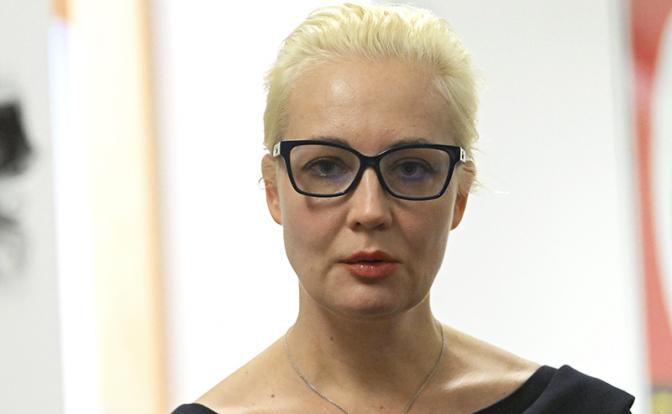 На фото: вдова Алексея Навального Юлия Навальная