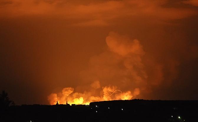 Украину сотрясают взрывы