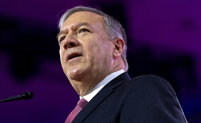 На фото: бывший госсекретарь США Майк Помпео