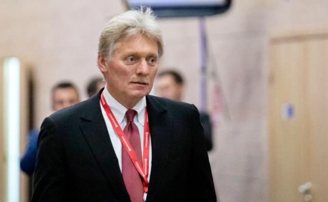 На фото: официальный представитель Кремля Дмитрий Песков.