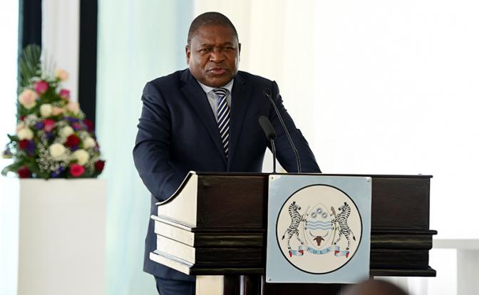 На фото: президент Ботсваны Мокгвитси Масиси