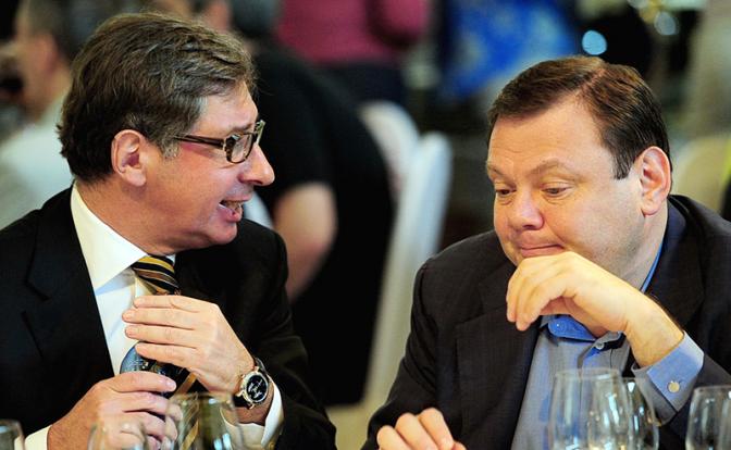 На фото: предприниматели Петр Авен и Михаил Фридман