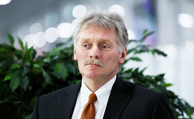 На фото: пресс-секретарь президента РФ Дмитрий Песков