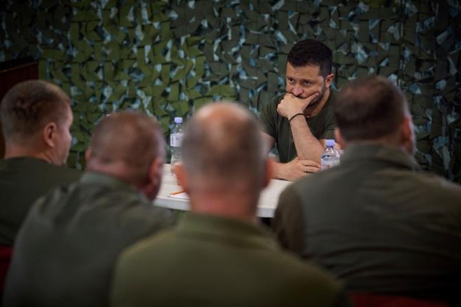 На фото: президент Украины Владимир Зеленский