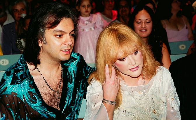 На фото: певцы Филипп Киркоров и Алла Пугачева