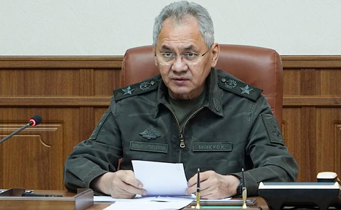 На фото: Сергей Шойгу