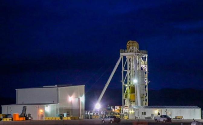 На фото: главная подземная лаборатория субкритических экспериментов (PULSE)