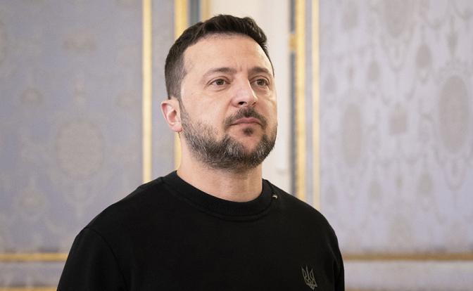 На фото: президент Украины Владимир Зеленский